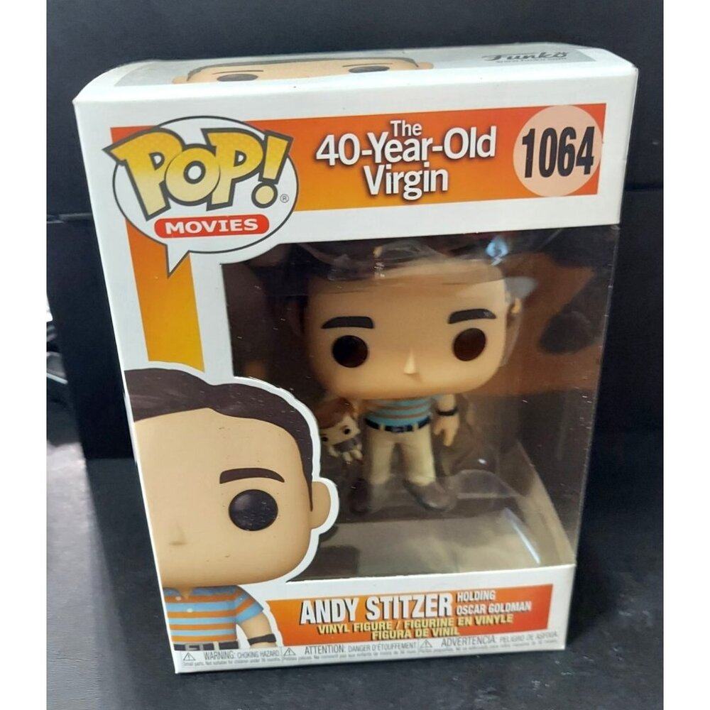 Funko Pop The 40-Year-Old Virgin Andy Stitzer Collectible Vinyl Figure #1064